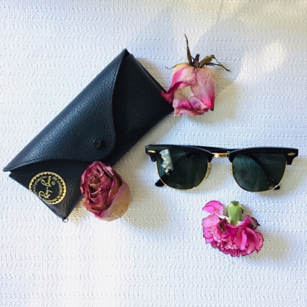Ray-Ban Clubmaster Classic Sunglasses- Black